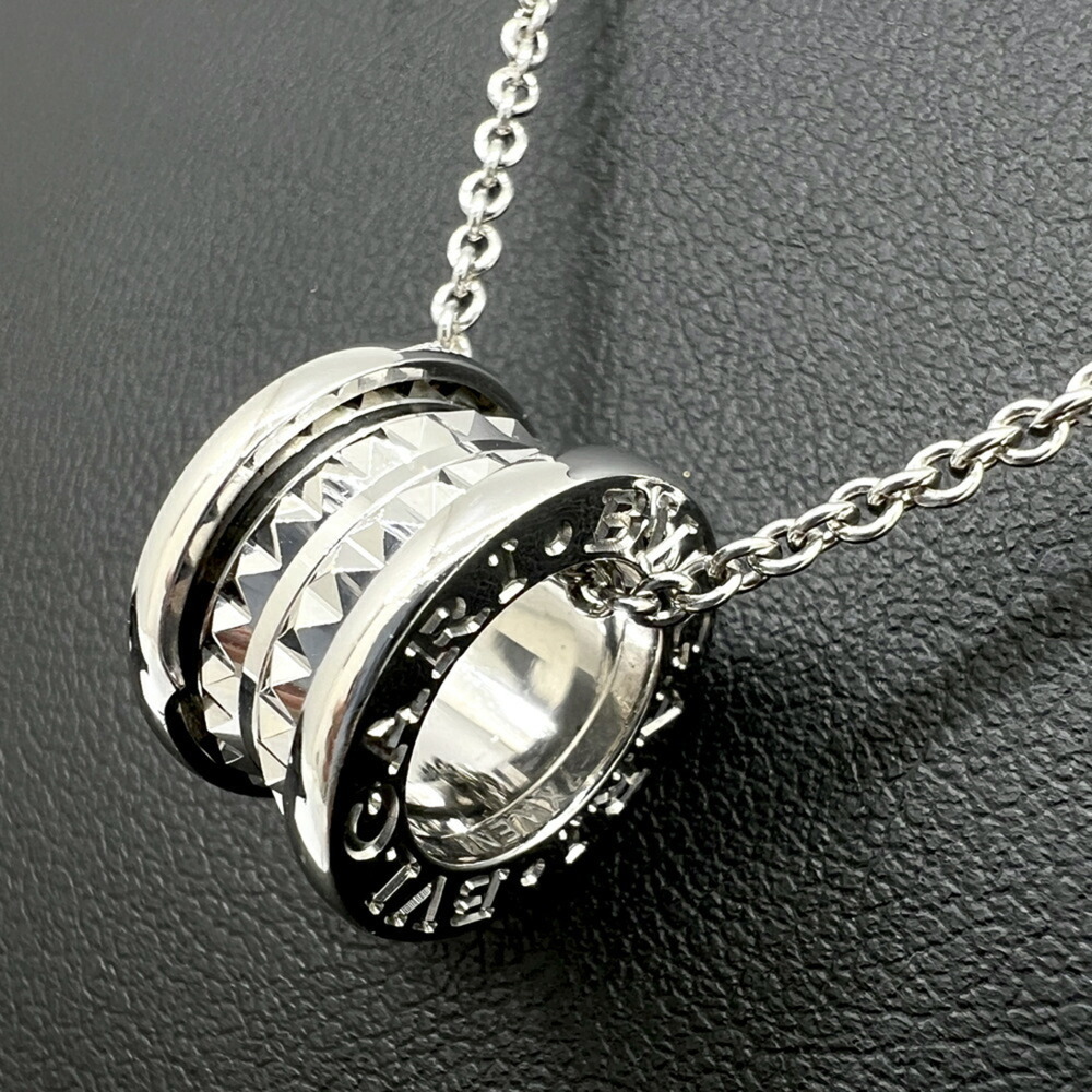 BVLGARI Bulgari Sterling Silver Necklace SV925 361007 Men's and Women's - Picture 7 of 16
